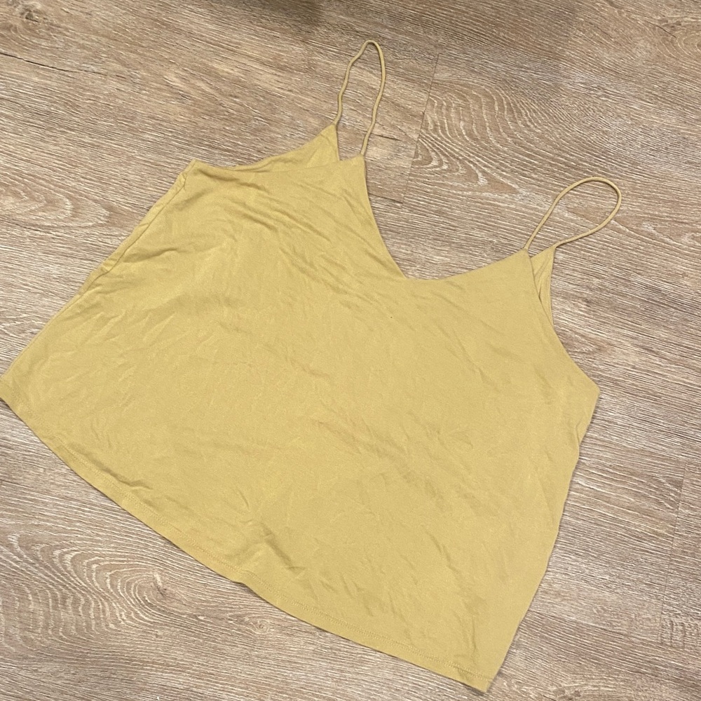 🚨 Double Zero Light Yellow Camisole Top